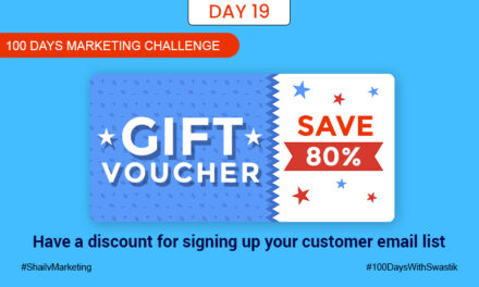 Gift Voucher – 100 Days Marketing Challenge
