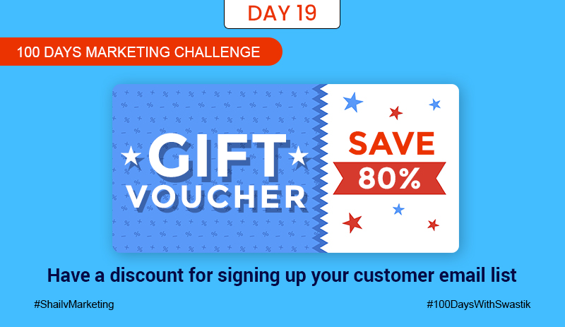 Gift Voucher – 100 Days Marketing Challenge