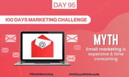 Myth Email Marketing is Expensive & Time Consuming – 100 Days Marketing Challenge
