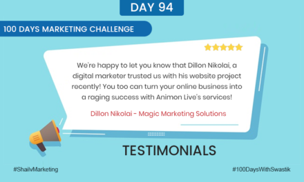 Testimonials – 100 Days Marketing Challenge