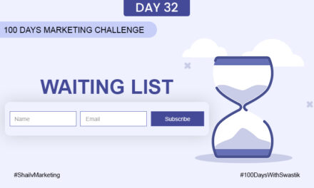 Waiting List – 100 Days Marketing Challenge