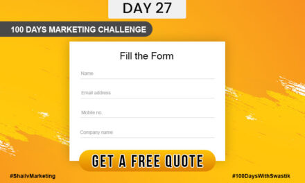 Get a quote – 100 Days Marketing Challenge