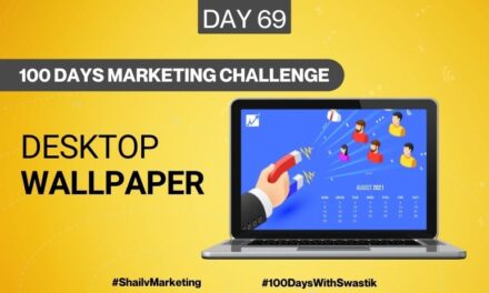 Desktop Wallpaper – 100 Days Marketing Challenge
