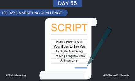 Script – 100 Days Marketing Challenge
