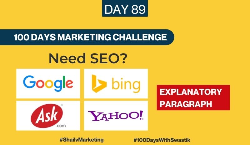 Need SEO – 100 Days Marketing Challenge